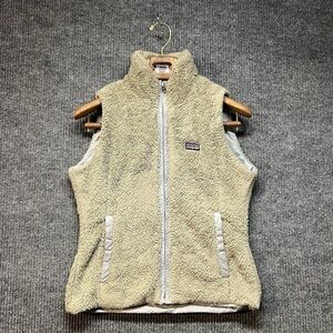 Patagonia Beige Fleece Vest